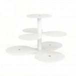 Location présentoir gateaux blanc 7 plateaux