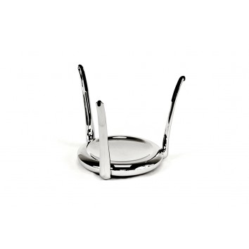 Location présentoir inox gm 3 pieds h:21 cm diam15cm